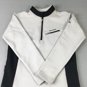 Kolping Youth Kids Gray Black Medium Half Zip Winter Outdoor Sport Power X Dry